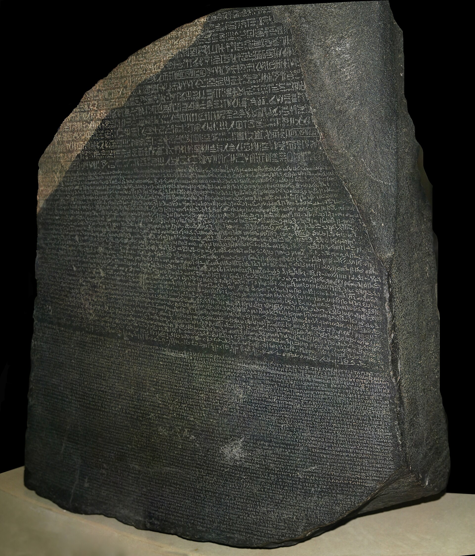 Demotic script, Rosetta Stone, ancient Egyptian